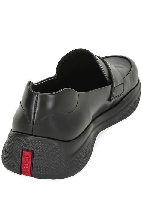 loafers prada for men|Prada loafers men's sale.